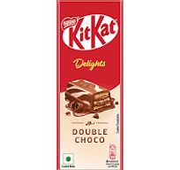 Nestle KitKat Delights Double Choco Coated Wafer, 63 g